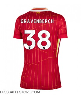 Günstige Liverpool Ryan Gravenberch #38 Heimtrikot Damen 2024-25 Kurzarm